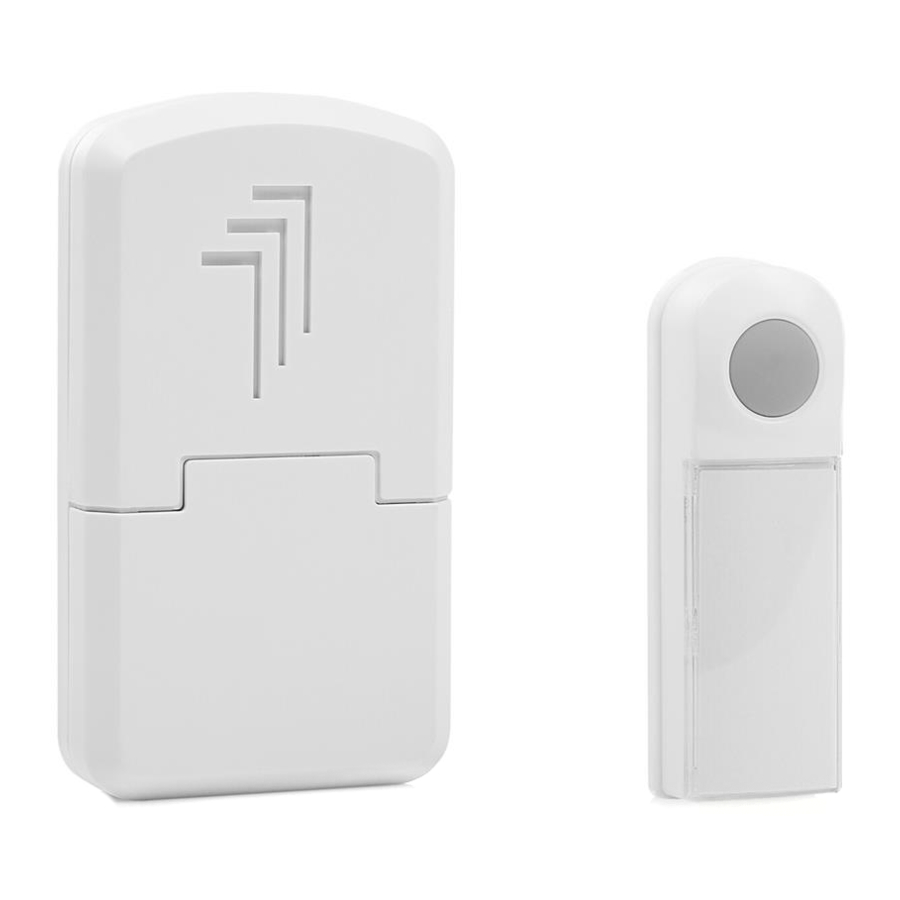 Byron DB401E Wirefree Portable Door Chime Kit Instructions ManualsLib