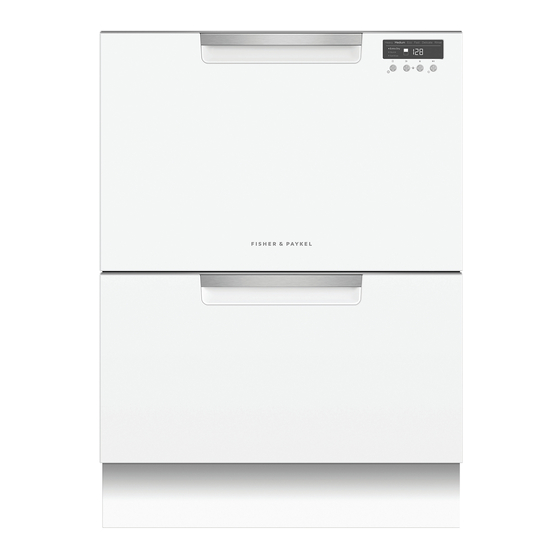 FISHER & PAYKEL DISHDRAWER 7 SERIES USER MANUAL Pdf Download ManualsLib