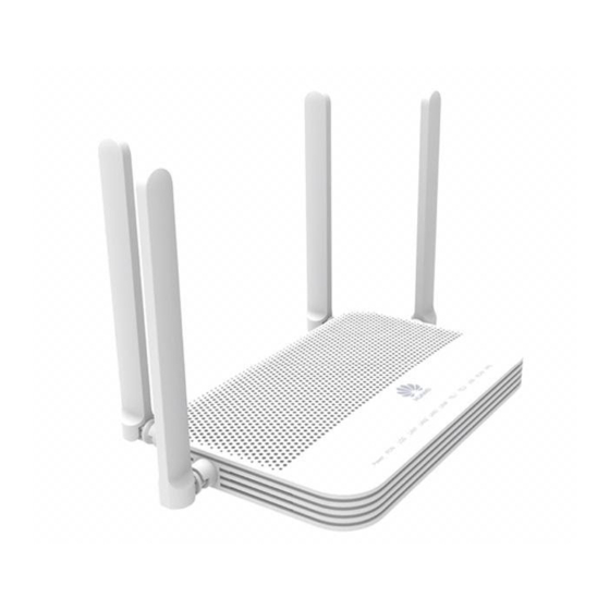 HUAWEI ECHOLIFE HG8245W5-6T QUICK START MANUAL Pdf Download | ManualsLib