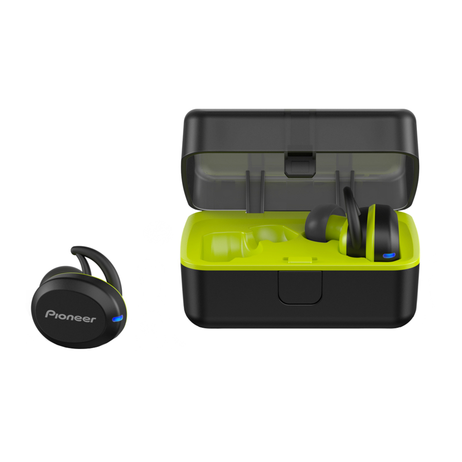 Pioneer SE-E8TW - Earbuds Quick Start Guide
