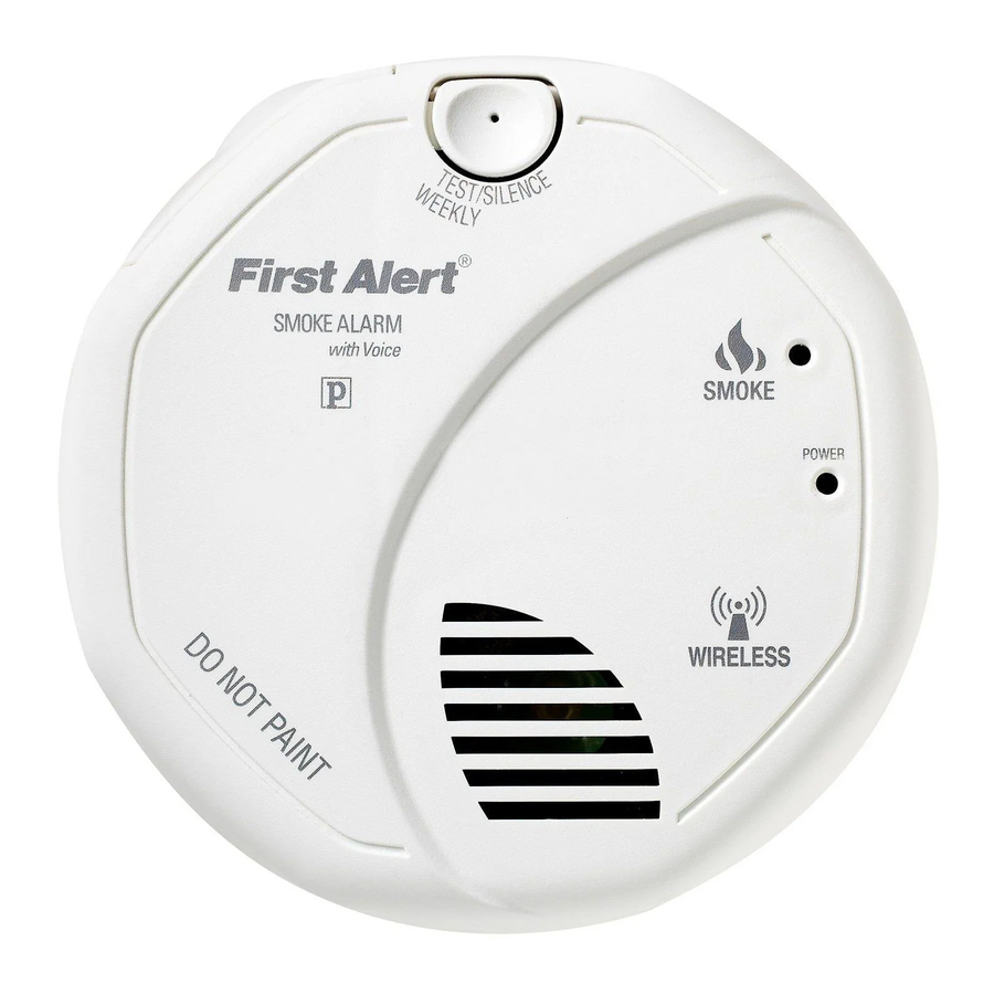 First Alert SA511 - Wireless Interconnect Battery Operated Smoke Alarm ...