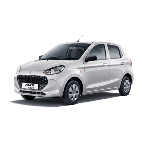 MARUTI SUZUKI ALTO K10 2023 OWNER'S MANUAL & SERVICE BOOKLET Pdf