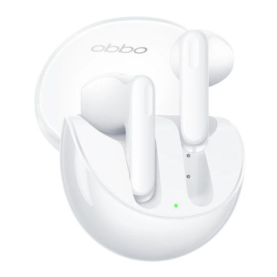 Oppo Enco Air3 Quick Start Manual