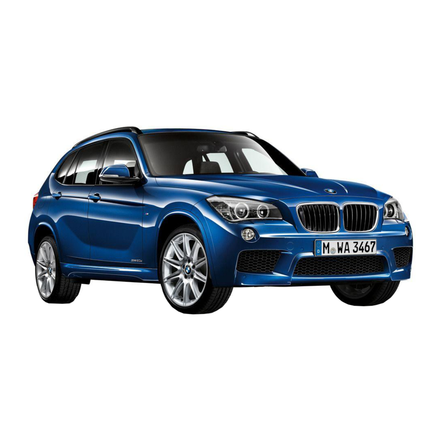 BMW X1 OWNER'S MANUAL Pdf Download  ManualsLib