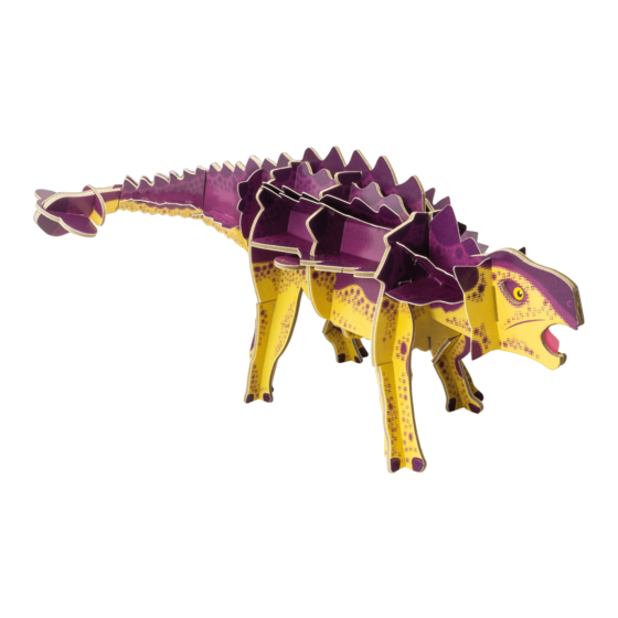 Build Your Own MINI-BUILDS ANKYLOSAURUS Instructions