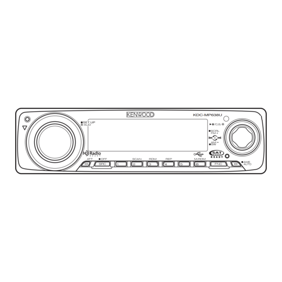 Kenwood KDC-W7141UY Service Manual