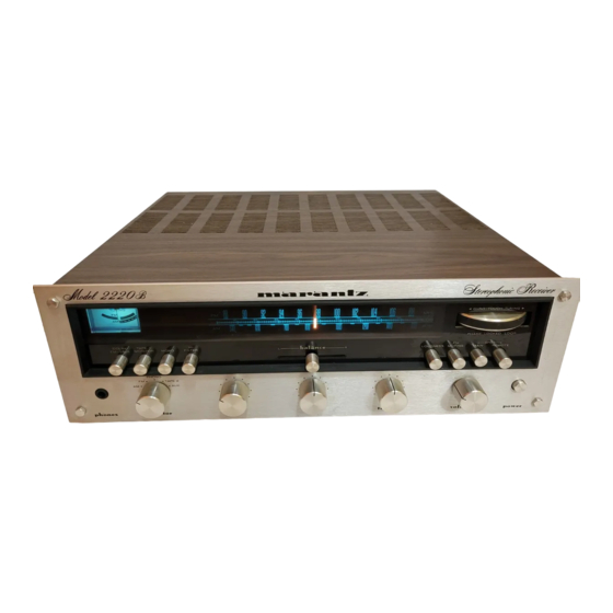 Marantz 2220B Manual