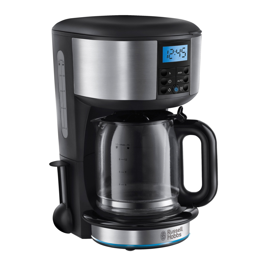 Russell Hobbs 20680-56 - Coffee Maker Manual