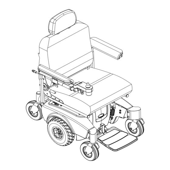 Invacare Pronto M71 Service Manual