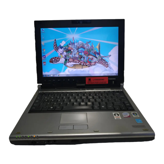 Toshiba PORTÉGÉ M700 Maintenance Manual