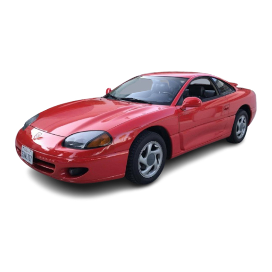 Mitsubishi Stealth 1994 Import Service Manual