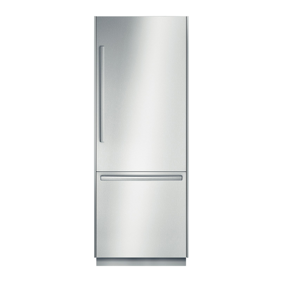 Bosch B30BB830SS Installation Instructions Manual