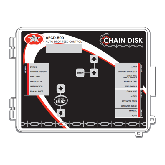 GSi Chain Disk APCD-500 User Manual