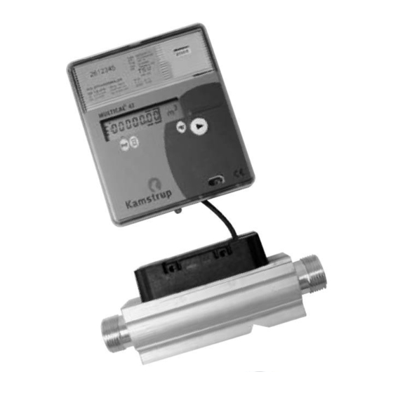 Kamstrup MULTICAL 41 Installation Manual