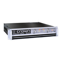 Crown Macro-Tech MA-602 Specifications