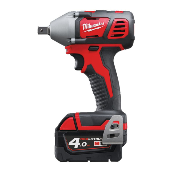 Milwaukee M18 BIW12 Compact Impact Wrench Manuals