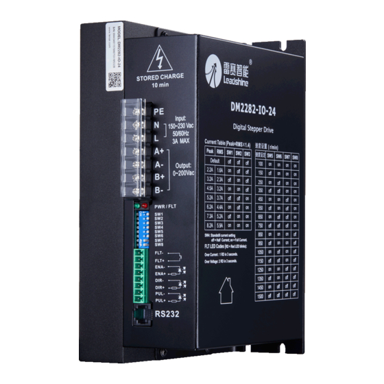 Leadshine DM2282-IO-24 Quick Start Manual