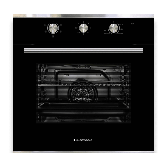 Kleenmaid KCOMF6010 Instructions For Use And Warranty