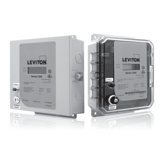 Leviton VerifEye 3300 Series Installation And User Manual