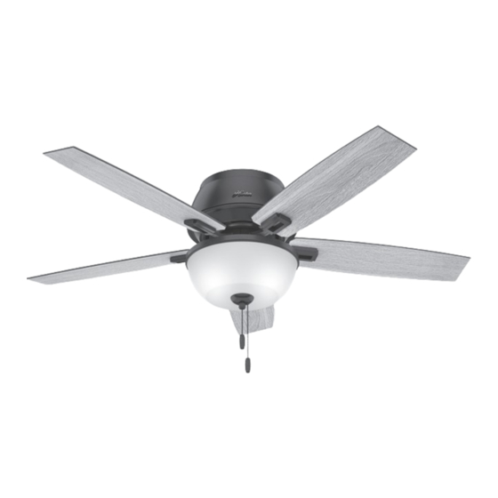 User Manuals: Hunter Donegan 50274 Ceiling Fan