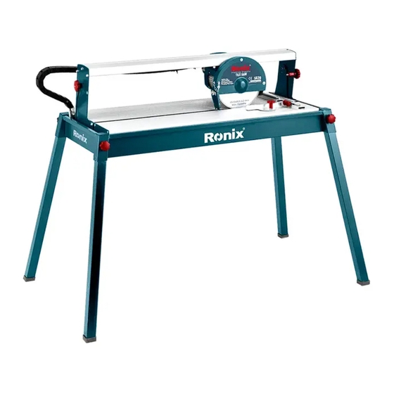 Ronix 5620 Manual