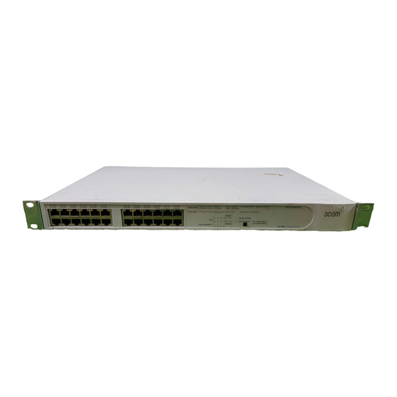 3Com 3C17205 - SuperStack 3 Switch 4400 PWR Getting Started Manual