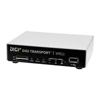 Digi TransPort WR21 Installation Manual