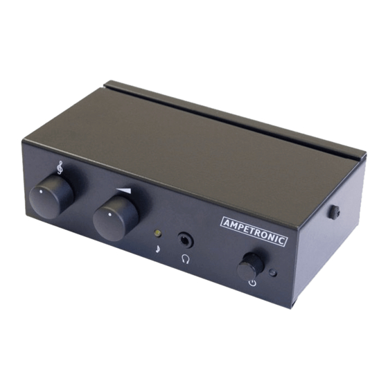 Ampetronic DLS Instructions For Use Manual
