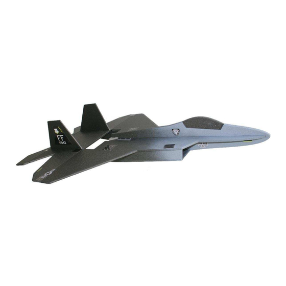 YardBird RC YB-22 Park Jet Manuals