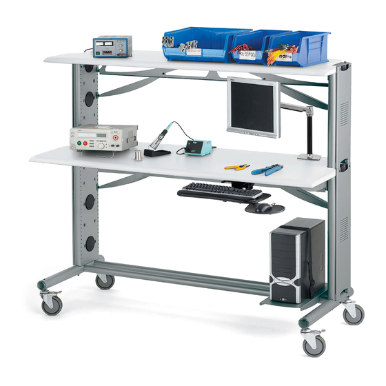 Ergotron 72” AnthroBench II Assembly Instructions
