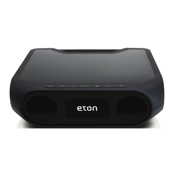 Eton RUKUS SOLAR Quick Manual