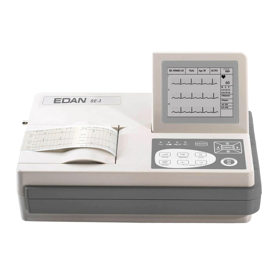 EDAN SE-3 Series User Manual