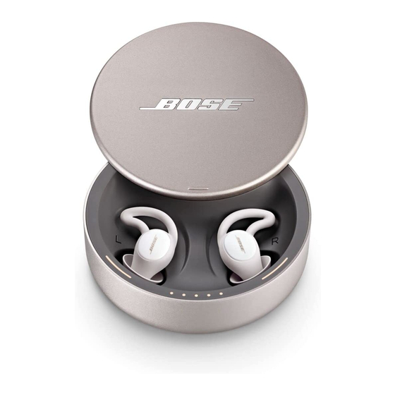 Bose Noise-Masking Sleepbuds Manual