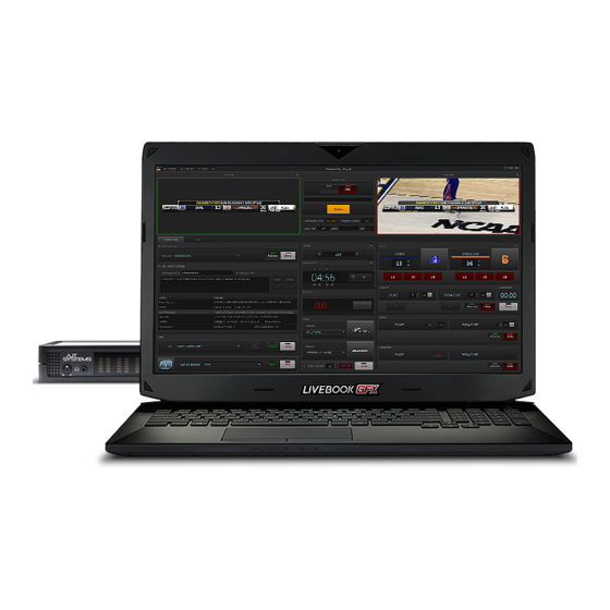 Daktronics LiveBook GFX Quick Setup Manual