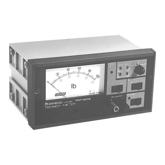 Nexen WEB CONTROL TM140A Manuals
