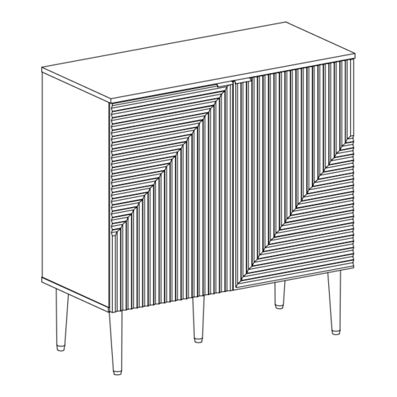 HULALA HOME SCBSD0590 Sideboard Cabinet Manuals