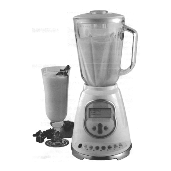 Westinghouse intelliBLEND WST2000W Instructions Manual