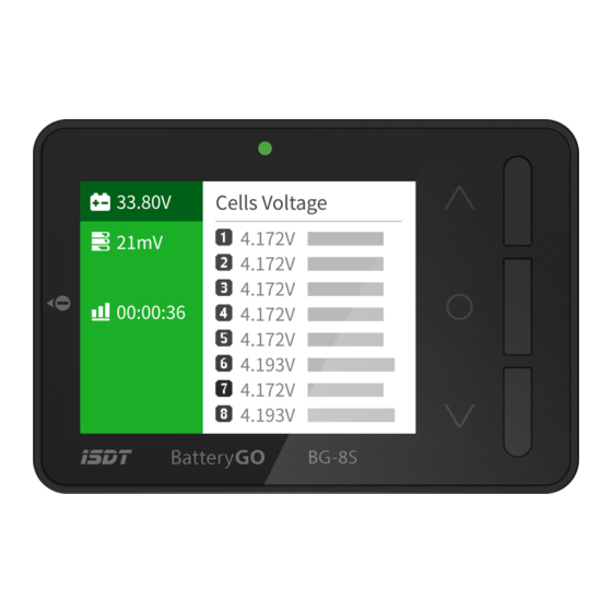 ISDT BatteryGO BG-8S User Manual