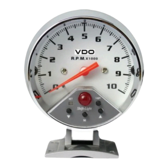VDO 333.001 Fitting Instruction