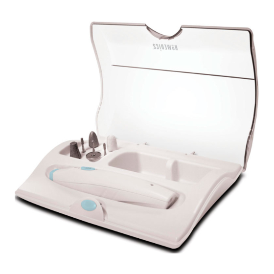 User Manuals: HoMedics MAN200A-EU Manicure Kit