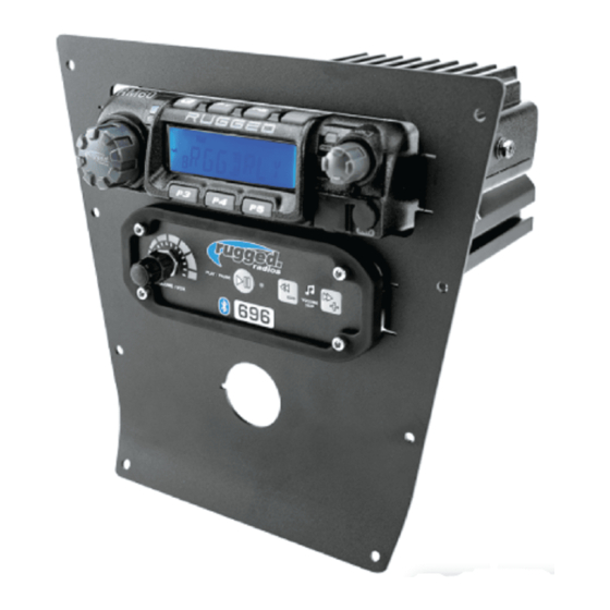 Rugged Radios RZR PRO XP Mount Installation Manual