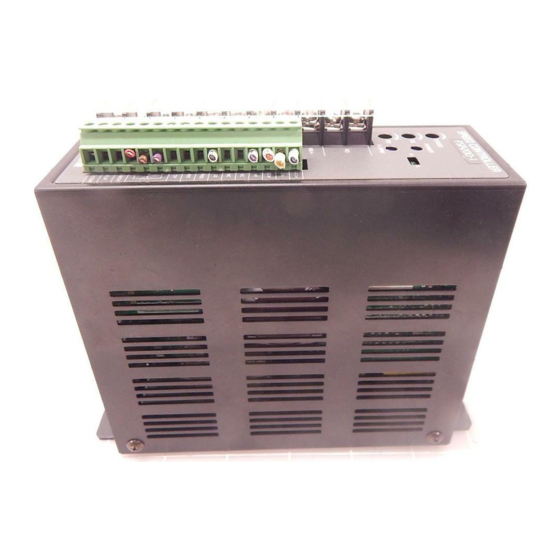 Oriental motor FSP200-1 Connection And Operation Manual