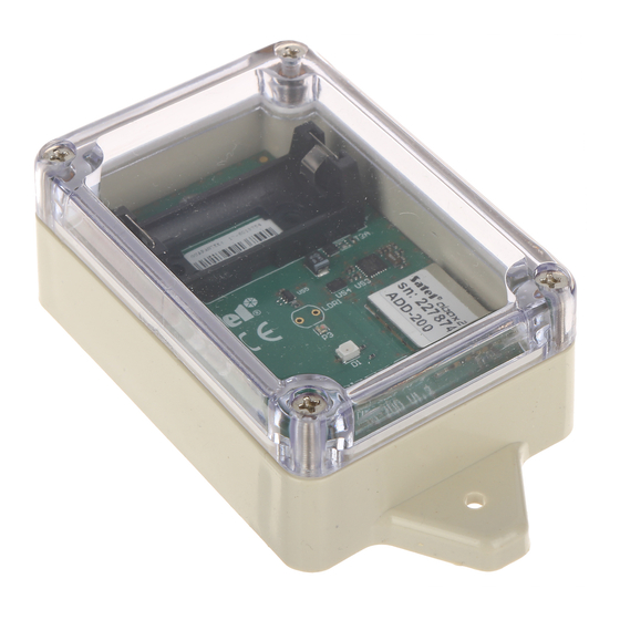 Satel abax 2 ADD-200 Manual