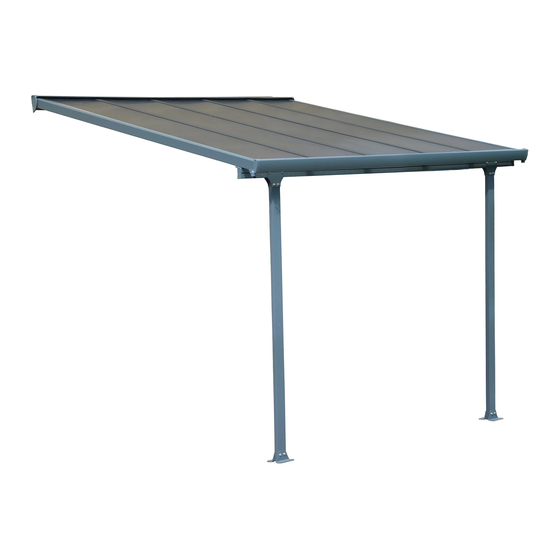 Onduline PERGOLA EMILIA-PARETE LATERALE Manuals