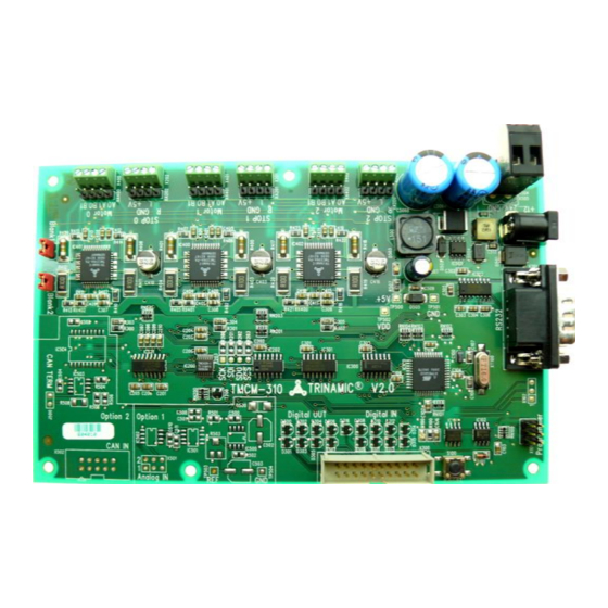 Trinamic TMCM-310 Hardware Manual