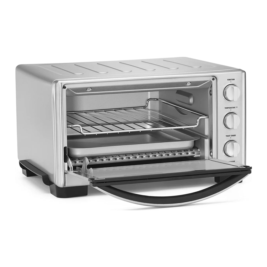 Cuisinart TOB-1010 Manual and Recipe Guide
