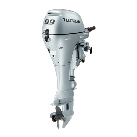 Honda Marine BF8D Owner's Manual
