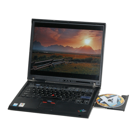 IBM ThinkPad T40 Hardware Maintenance Manual