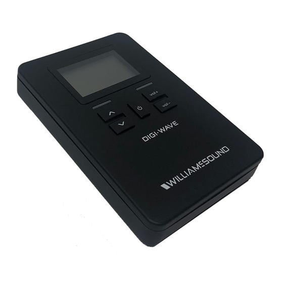 Williams Sound Digi-Wave DLR 400 ALK Quick Setup Manual