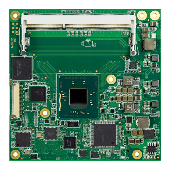 Congatec COM Express conga-TCA3 User Manual